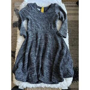 Fab Kids girls sz. XL blue marbled cotton/poly blend twirl dress. Adorable
